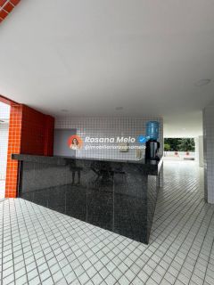Edf. Manoel Carvalho, apartamento andar alto, nascente, 125m², varanda, 3 quartos (1 suíte master com banheira), 2 vagas cobertas, Boa Viagem