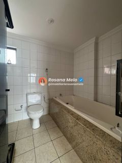 Edf. Manoel Carvalho, apartamento andar alto, nascente, 125m², varanda, 3 quartos (1 suíte master com banheira), 2 vagas cobertas, Boa Viagem