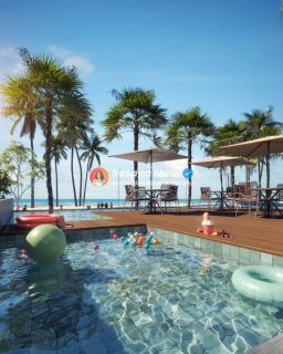 Edf. Terrazza, apartamento beira mar, 107m², 3 quartos (3 suítes), lazer completo, Piedade