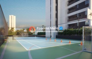 Edf. Terrazza, apartamento beira mar, 107m², 3 quartos (3 suítes), lazer completo, Piedade