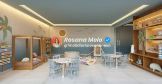 Edf. Terrazza, apartamento beira mar, 107m², 3 quartos (3 suítes), lazer completo, Piedade