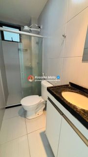 Edf. Maria Angelita, apartamento nascente, varanda, 58m², 2 quartos (1 suíte), 2 vagas cobertas e livres, lazer completo, Boa Viagem
