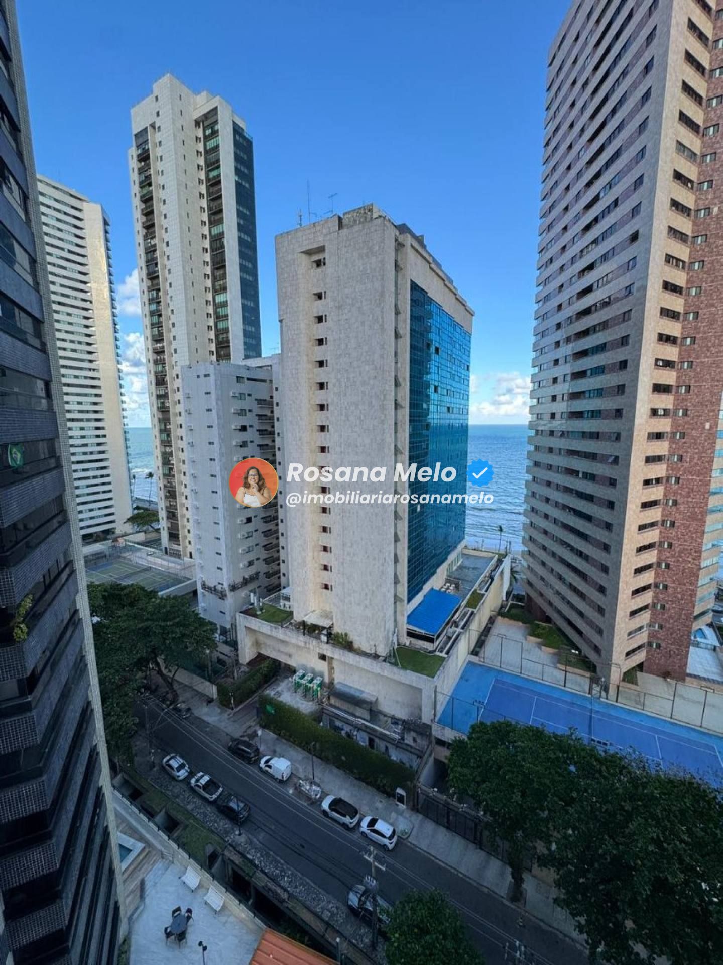 Edf. Amália Rodrigues, apartamento vista mar, andar alto, varanda, 175m², 3 quartos (3 suítes), lazer completo, Boa Viagem
