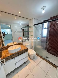 Edf. Amália Rodrigues, apartamento vista mar, andar alto, varanda, 175m², 3 quartos (3 suítes), lazer completo, Boa Viagem