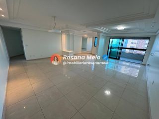 Edf. Amália Rodrigues, apartamento vista mar, andar alto, varanda, 175m², 3 quartos (3 suítes), lazer completo, Boa Viagem