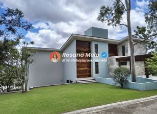 Cond. Gravatá Country, casa reformada, 385m², varanda panorâmica, 5 suítes (2 suítes master), 6 vagas, lazer completo, Gravatá.