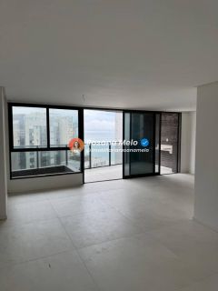 Edf. Alameda Brunehilde Trajano, apartamento andar alto, 180m², varanda, 4 quartos (4 suítes), 3 vagas, lazer completo, Boa Viagem