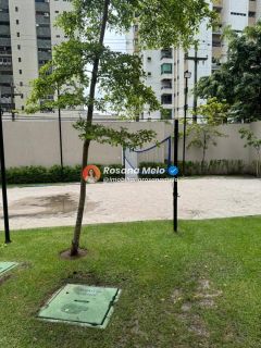 Edf. Alameda Brunehilde Trajano, apartamento andar alto, 180m², varanda, 4 quartos (4 suítes), 3 vagas, lazer completo, Boa Viagem