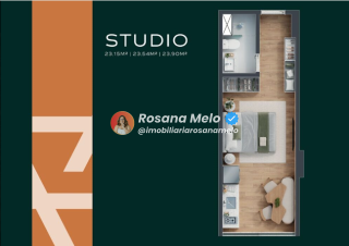 Edf. Elevare 1340 Smart Home, 24m², studio, 1 vaga, lazer completo, Boa Viagem.
