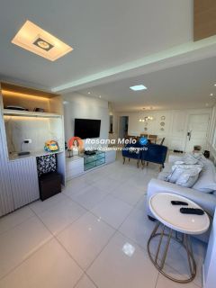 Edf. Tobago, 130m², 3 quartos (2 suítes), 2 vagas cobertas, lazer completo, Boa Viagem