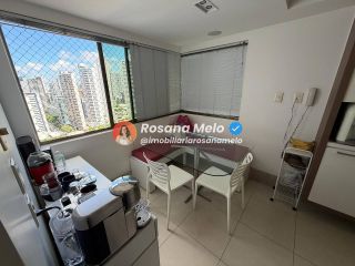 Edf. Míriam Dubeux, apartamento andar alto, 186m², 3 (suítes), 3 vagas cobertas, lazer completo, Boa Viagem.