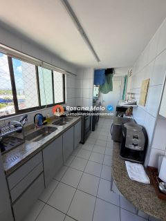 Edf. José Paes de Andrade, apartamento nascente, 164m², 3 (suítes sendo 1 master com banheira), 3 vagas, lazer completo, Boa Viagem.