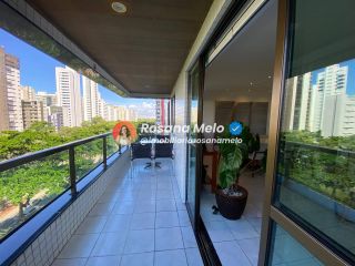 Edf. QUEBRA MAR , apartamento 160 m², vista mar, varanda, 3 quartos (2 suítes), 2 vagas, lazer completo, Boa Viagem.