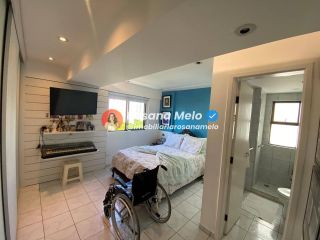 Edf. QUEBRA MAR , apartamento 160 m², vista mar, varanda, 3 quartos (2 suítes), 2 vagas, lazer completo, Boa Viagem.