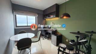 Edf. Candeias Prince, apartamento vista mar, andar alto, nascente, reformado, 67m², 3 quartos (1 suíte), lazer completo, Candeias