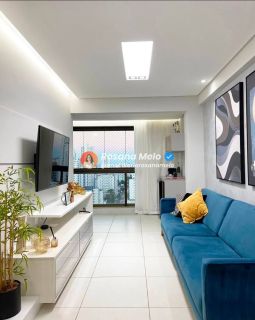 Edf. Maria Lígia, apartamento porteira fechada, andar alto, 81 m², 3 quartos (1 suíte), Boa Viagem.