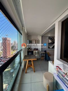 Edf. Maria Lígia, apartamento porteira fechada, andar alto, 81 m², 3 quartos (1 suíte), Boa Viagem.