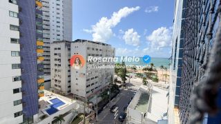 Flat no Studio Everest com 29m² na praia do Pina a 30 metros da mar |  Porteira Fechada