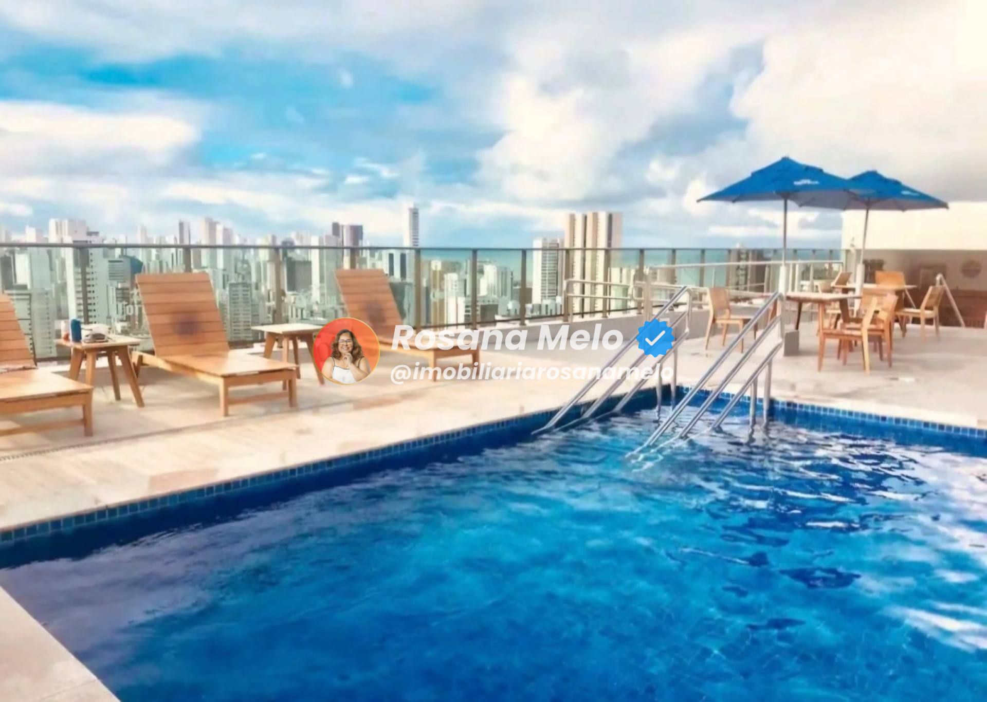EDF pontes home stay porteira fechada 42m oportunidade, Vista mar e andar alto.