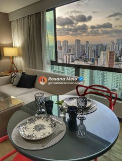 EDF pontes home stay porteira fechada 42m oportunidade, Vista mar e andar alto.