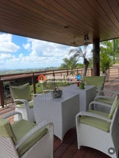 Cond. Asa Branca, casa com vista para o vale, 500m², varanda, 5 suítes, área de lazer, Gravatá