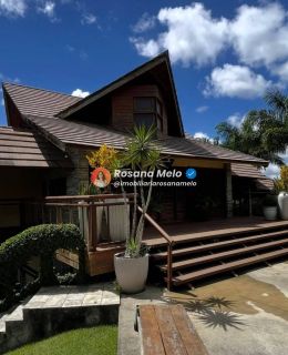Cond. Asa Branca, casa com vista para o vale, 500m², varanda, 5 suítes, área de lazer, Gravatá