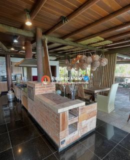 Cond. Asa Branca, casa com vista para o vale, 500m², varanda, 5 suítes, área de lazer, Gravatá