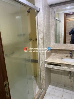 Edf. Costa Mar by Atlântica, stúdio mobiliado beira mar, 30m², varanda, lazer completo, Piedade