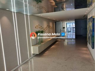 Edf. Dona Cecy, 140m², varanda, 3 quartos (2 suítes), 2 vagas, lazer completo, Boa Viagem.