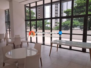 Edf. Dona Cecy, 140m², varanda, 3 quartos (2 suítes), 2 vagas, lazer completo, Boa Viagem.
