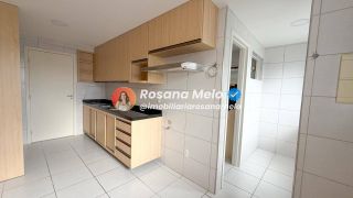 Edf. Dona Cecy, 140m², varanda, 3 quartos (2 suítes), 2 vagas, lazer completo, Boa Viagem.