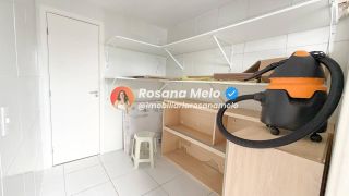 Edf. Dona Cecy, 140m², varanda, 3 quartos (2 suítes), 2 vagas, lazer completo, Boa Viagem.