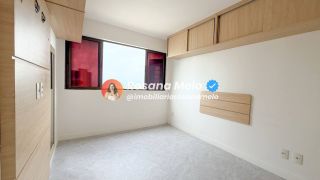 Edf. Dona Cecy, 140m², varanda, 3 quartos (2 suítes), 2 vagas, lazer completo, Boa Viagem.
