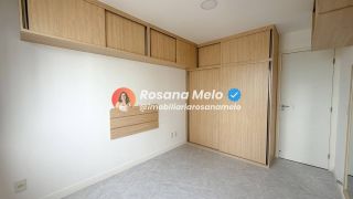 Edf. Dona Cecy, 140m², varanda, 3 quartos (2 suítes), 2 vagas, lazer completo, Boa Viagem.