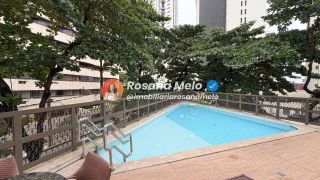 Edf. Dona Cecy, 140m², varanda, 3 quartos (2 suítes), 2 vagas, lazer completo, Boa Viagem.