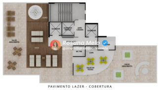 Edf. Golden Club Home Service, 29m², 1 quarto, lazer completo, Boa Viagem.