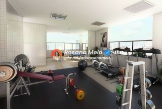 Edf. Golden Club Home Service, 45m², 2 quartos (1 suíte), lazer completo, Boa Viagem.