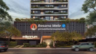 Edf. Millennium Urban Home, studio 24,58m² a 27,25m², 1 vaga, lazer completo, Boa Viagem.