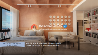 Edf. Millennium Urban Home, studio 24,58m² a 27,25m², 1 vaga, lazer completo, Boa Viagem.