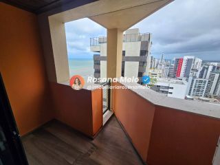 Edf Caesar Tower Double flat na beira mar de Piedade,andar alto,mobiliado.