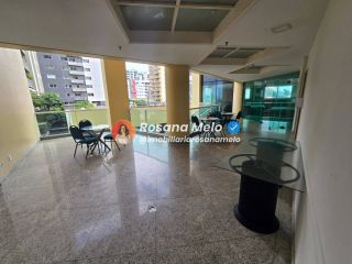 Edf Caesar Tower Double flat na beira mar de Piedade,andar alto,mobiliado.