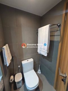 Edf Caesar Tower Double flat na beira mar de Piedade,andar alto,mobiliado.