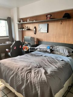 Apartamento 230m², varanda, sala para 3 ambientes, 4 quartos (2 suítes), 4 vagas cobertas, lazer completo em Boa Viagem - Edf. Natália Dias
