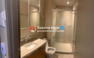 Edf Icon design living , 30m² , Mobiliado, Vista Mar