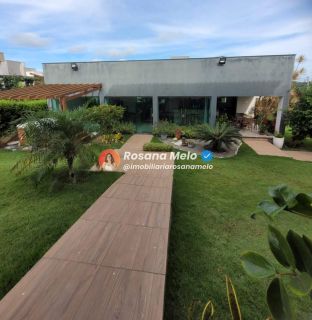 Casa, 400m², 6 quartos (2 suítes), área gourmet, piscina, churrasqueira, jacuzzi, em Chã Grande