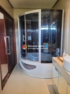 Casa, 400m², 6 quartos (2 suítes), área gourmet, piscina, churrasqueira, jacuzzi, em Chã Grande