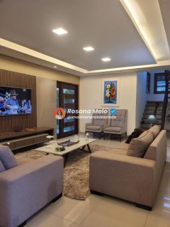 Casa, 400m², 6 quartos (2 suítes), área gourmet, piscina, churrasqueira, jacuzzi, em Chã Grande