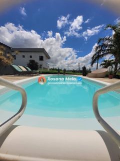 Casa, 400m², 6 quartos (2 suítes), área gourmet, piscina, churrasqueira, jacuzzi, em Chã Grande