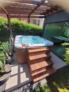 Casa, 400m², 6 quartos (2 suítes), área gourmet, piscina, churrasqueira, jacuzzi, em Chã Grande