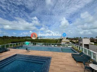 Apartamento mobiliado, próximo ao mar, com portaria 24 horas, no Cupe Garden, em Porto de Galinhas